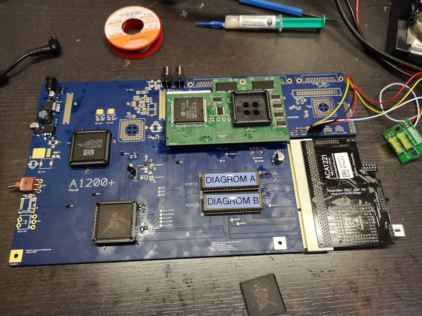 A1200+ finished ram board